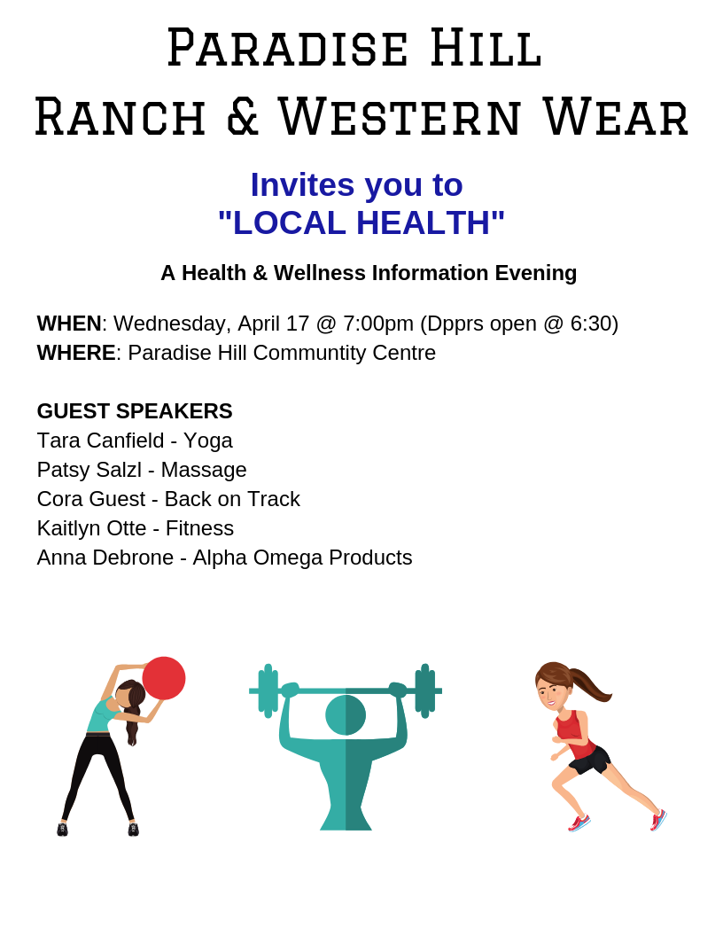 Join us for