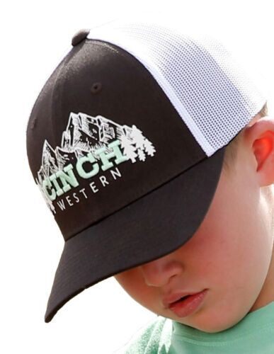 CLMCC0606016 Boys Trucker Cap - Cinch Western (Mountains)