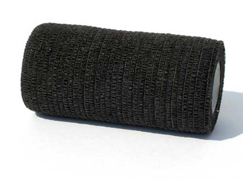 AC1065-001--Black Bandage FlexWrap 4"