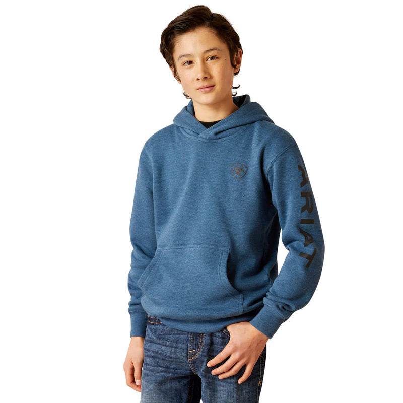 CL10046472 Ariat - Youth Hoodie - Blue