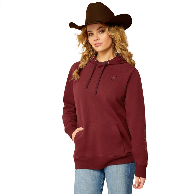 CL10065839 Ariat Ladies 2.0 Logo Hoodie- Western Photos