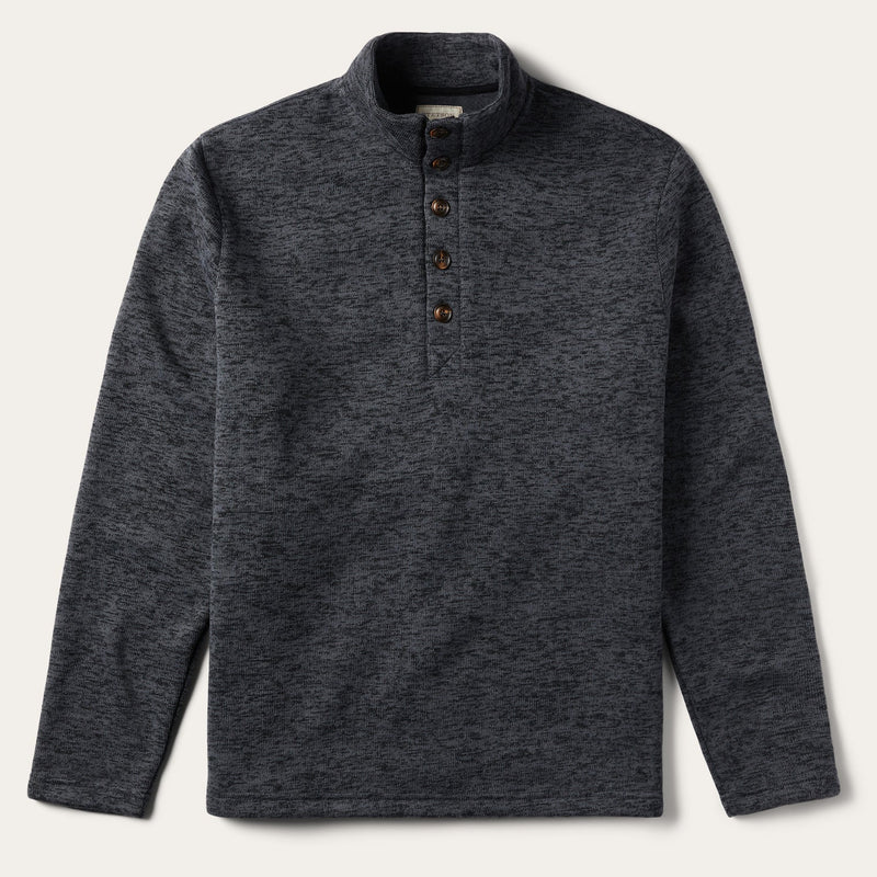 CL11-014-0120-6173GY Mens Stetson Bonded Knit Sweater - GREY