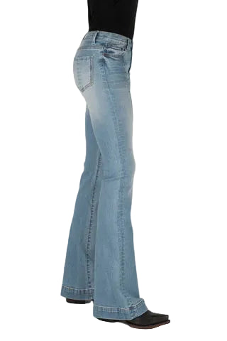 CL11-054-0921-2412-Regular Women's Stetson Jeans High Waist w/Seam
