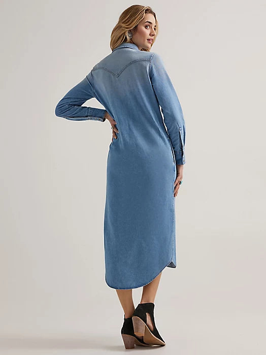 CL112344864 Wrangler Ladies L/S Denim Dress