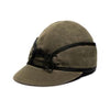 CL1-1708 Hat Railroad Waxed Cotton w/ Earband