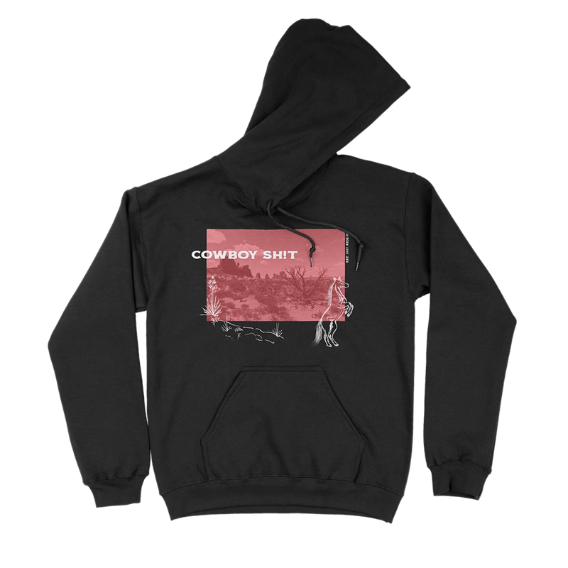 CL183BK Unisex Cowboy Sh*t Hoodie - Desert