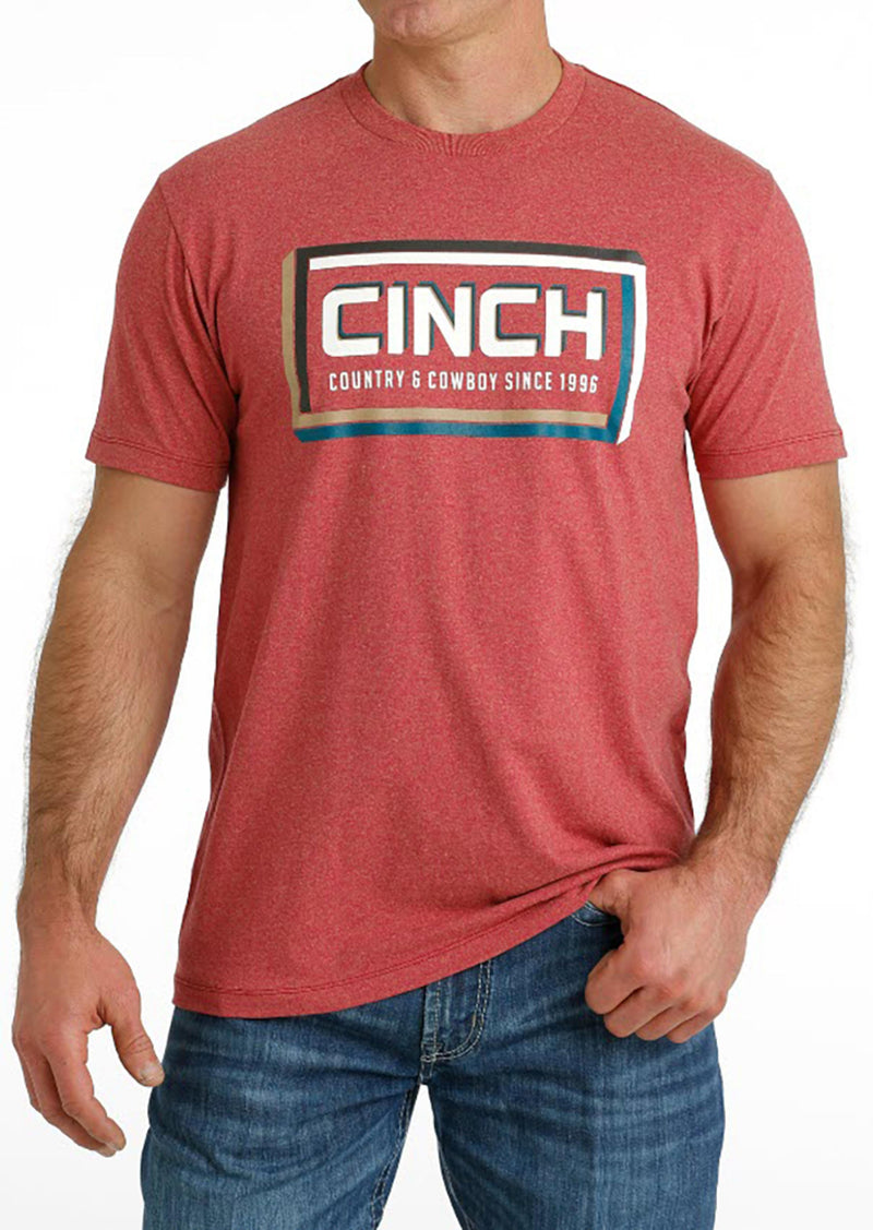 CLMTT1690592 Men's T-Shirt Cinch Logo "Country & Cowboy"
