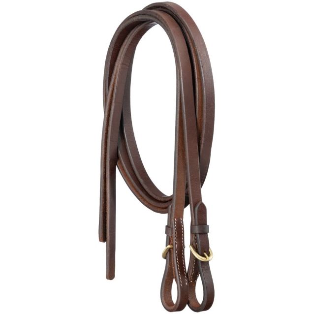 TK43-1800 Harness Leather Split Reins w/ Buckles
