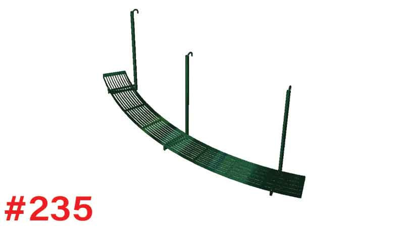 LE235 B1 Section Walk cw hangers