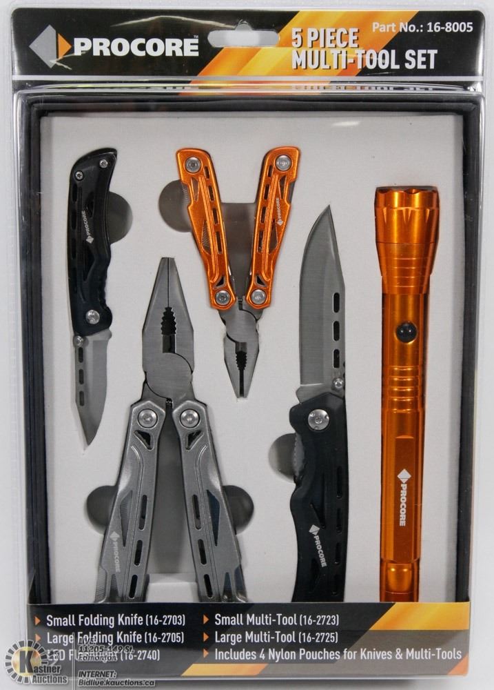 HG16-8005 Tool Set Multi 5 pc ProCore