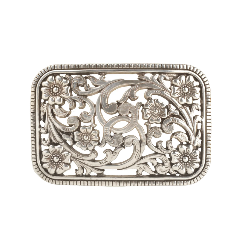 BG37927 Buckle- Floral Design