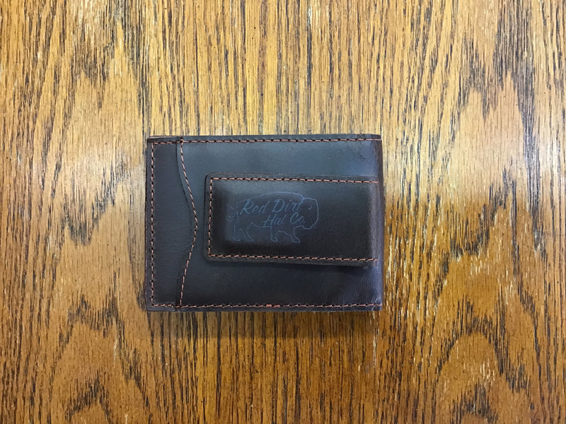 BG23225880M3 Bifold Wallet w/ Money Clip and Outside Card Slots