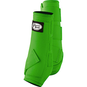 TKCACTUSSPLINT-L-Hind-Green Cactus Splint Boots