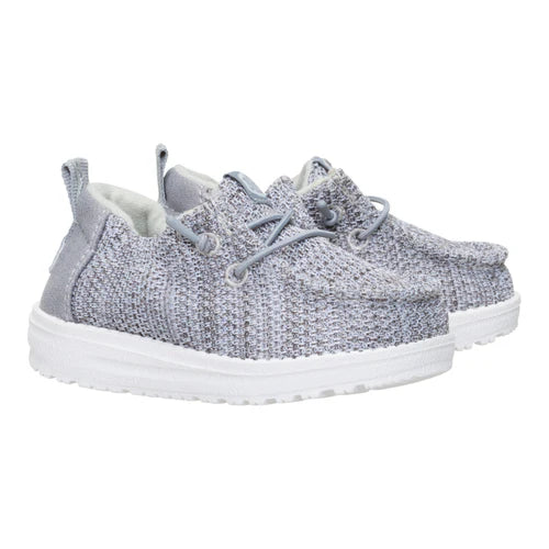 CL43719-01J Lil Dude Kids- Slip on - Grey/White