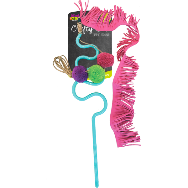 PS473-06587 Mad Cat Frisky Fringe Wand