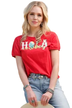 CLCTT7445001 T-Shirt Women's "Hola Cowboy"