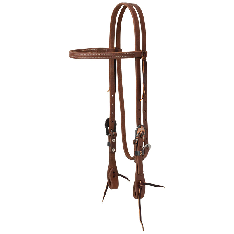 TK10036-00-16 Headstall Browband Thunderbird Concho 5/8"