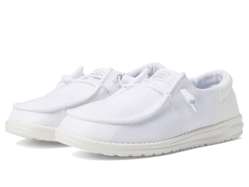 CL40065-100 Hey Dude Women's- Wendy Funk- Mono White