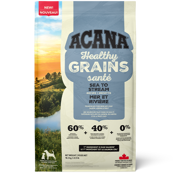 FSD649-72443 ACANA- Healthy Grains Sea to Stream 10.2kg