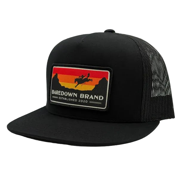 CLCAP2-O/S-Sunset Baredown Cap- Flat