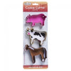 BG87-9103-FarmAnim Cookie Cutter Set