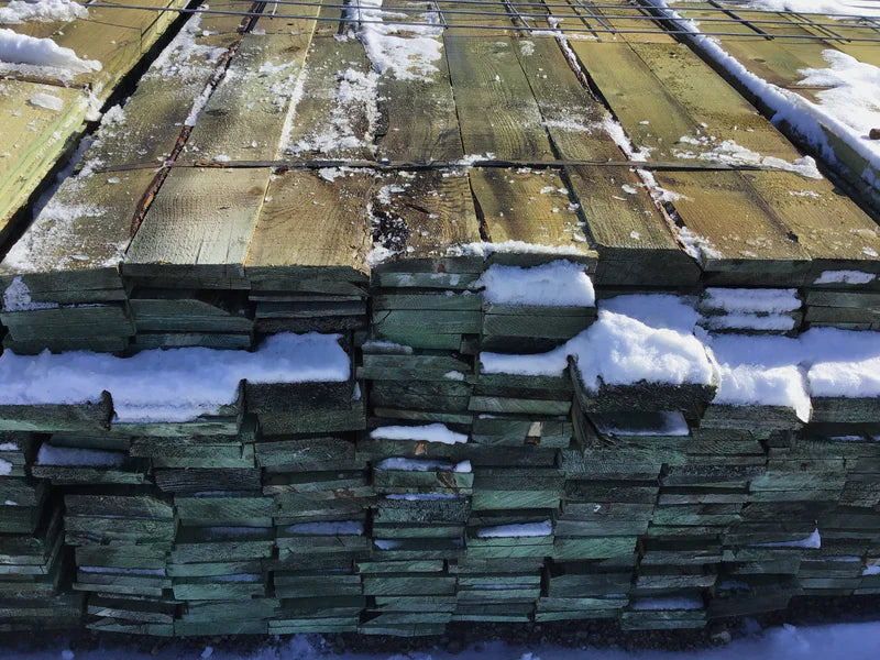 FE168 Wind Boards 1"x 6"x 8' Rough (126 lift)