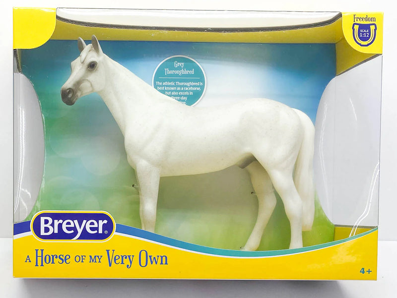 BG-1054 Breyer "Fleabitten Grey Thoroughbred"