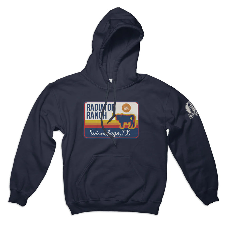 CLH-20 Dale Brisby-Mens Hoodie-Bull Hauler Radiator Ranch