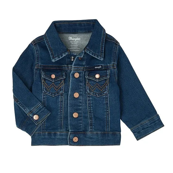 CLPQK126D Wrangler Kids Unlined Denim jacket