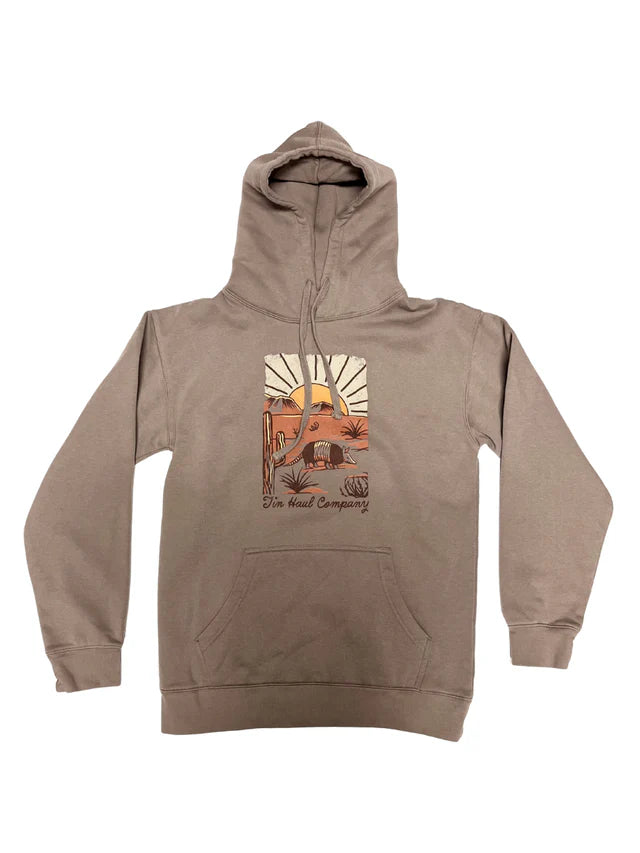 CL10-097-0300-0932 Men's Tin Haul Armadillo Desert Scene Hoodie