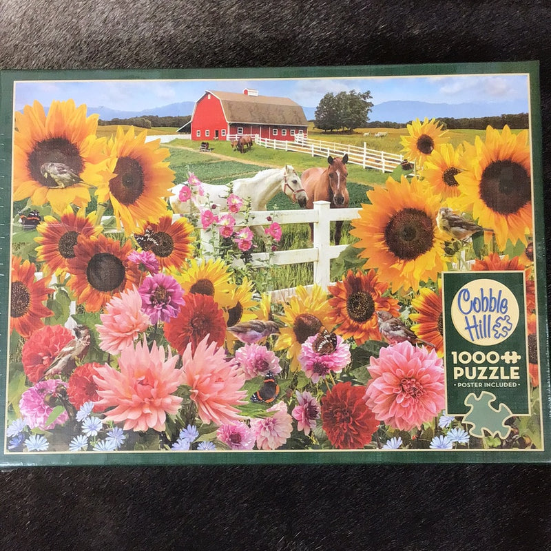BG40208 Puzzle 1000pc  "Sunflower Farm"