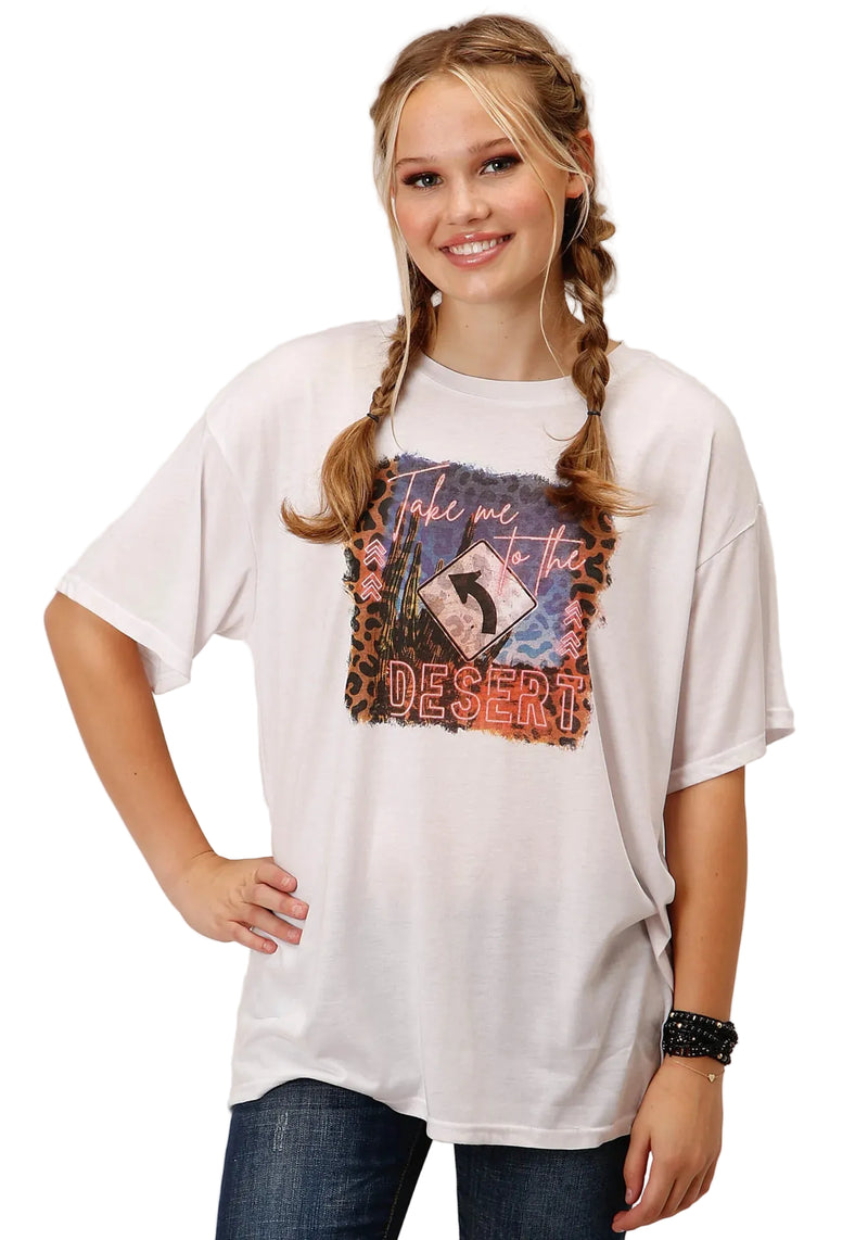 CL03-039-0513-0486 Ladies S/S Shirt "Take Me to the Desert"