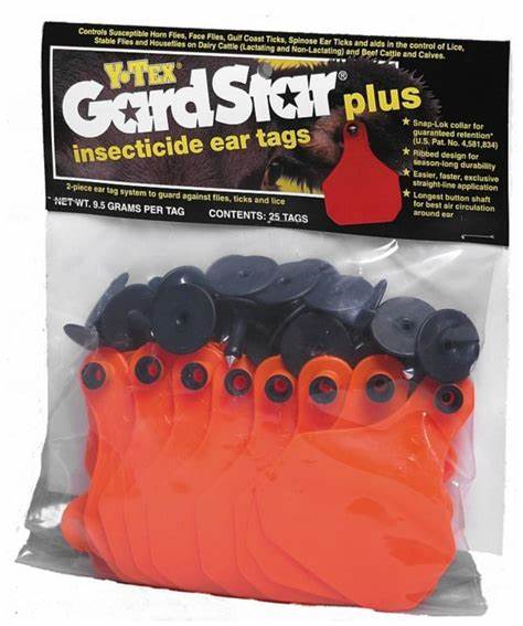 AC6087324 Fly Tags Gardstar Y-Tex 25/Pk*