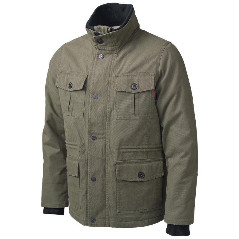 CLWJ44 Jacket Mens Tough Duck Sherpa-Lined Cargo