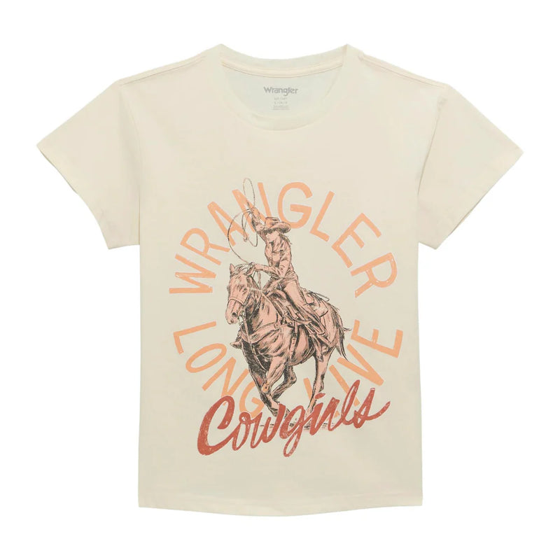 CL112372986 Wrangler Womens's TShirt w/ Girl Roper
