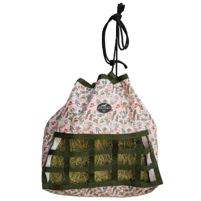 TKPCHBN-Cowgirl Scratchless Hay Bag