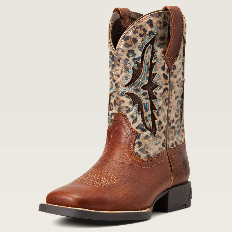 CL10040258-6-Lepoard Ariat Youth Venttek Boot "Koel"