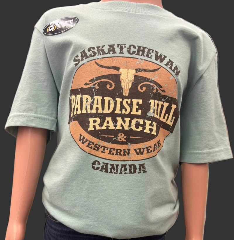 CLBC3001 (SIZE X-LARGE) Paradise Hill Ranch & Western Wear- Youth TeeX-