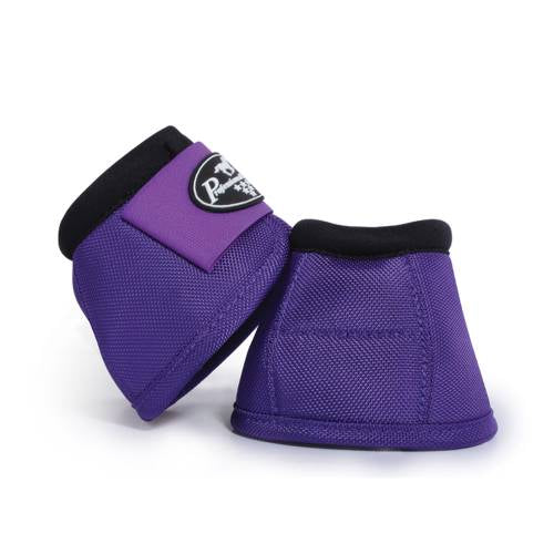 TKBB253-L-Purple Bell Boots Overreach Ballistic - Large