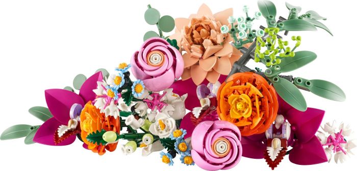 BGLCI6526158 Lego - Botanicqal Collection - Pretty Pink Flower Bouquet 749pcs