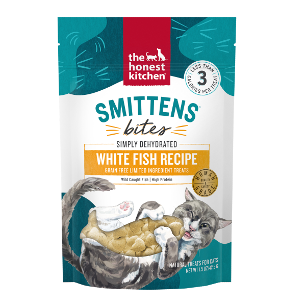 PS500-76803 Cat Smittens Heart Shaped Whitefish Treats 1.5oz