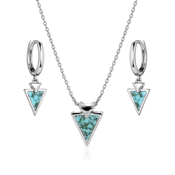 BGJS5777 Jewelry Set - Pointed Path