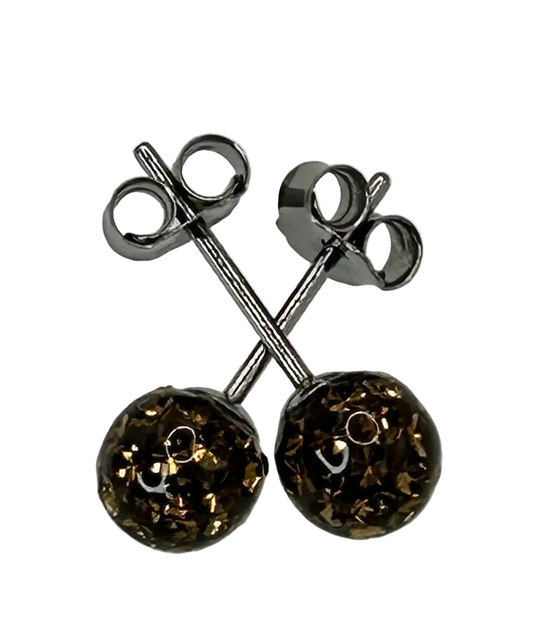 BGEAR - SIZE 8mm - Christinium Titanium Stud Earring