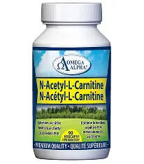 BG127654 Omega Alpha N-Acetyl-L-Carnite (90 caps)