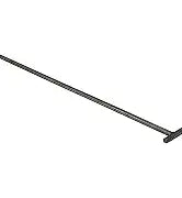 FEA351A Ground Rod 3' T Handle Galvanized