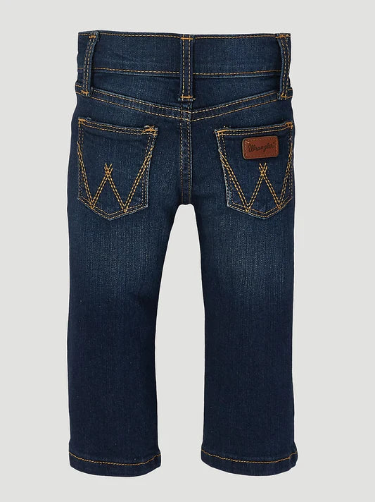 CLPQJ136D Drk Wash Jeans Baby Boys Western Cut