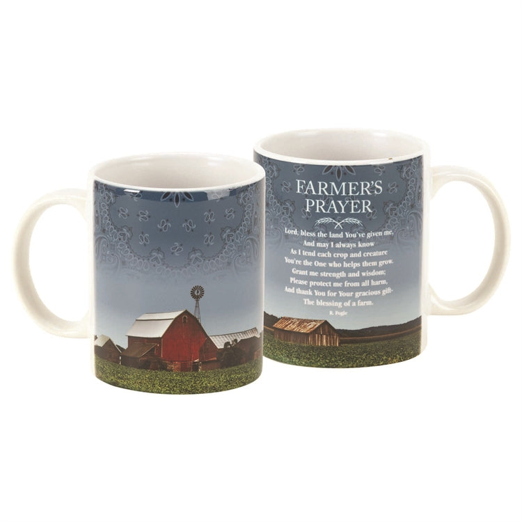 BG132-7612 Mug - Farmer's Prayer 11 oz