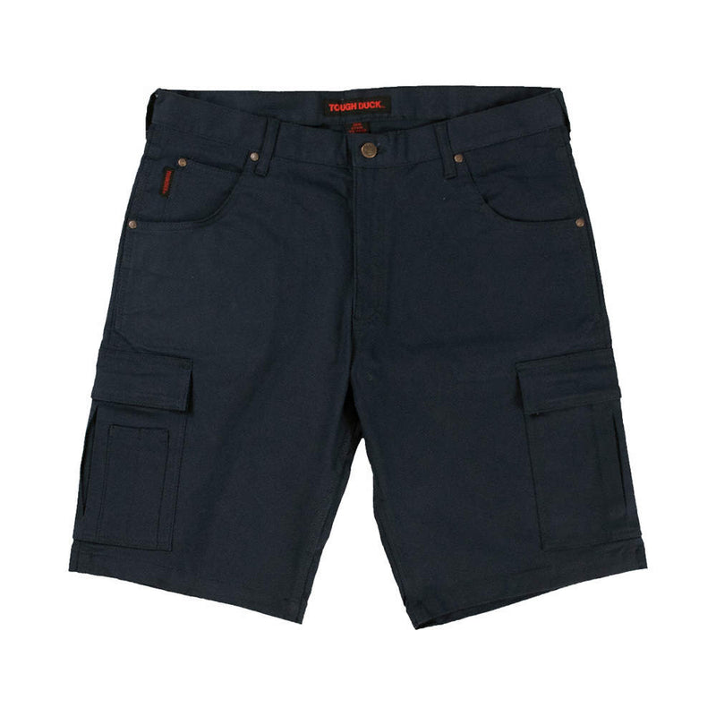 CL631016-34-Navy Flex Twilled Cargo Shorts