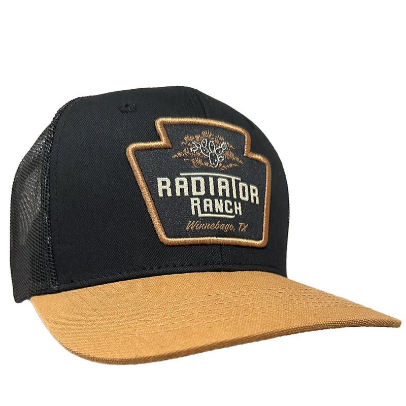 CLC-235 Dale Brisby-Ball Cap-Radiator Ranch Blk/Tan