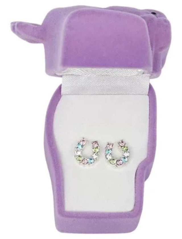 BGJE898 Horseshoe Earings - Various Colors